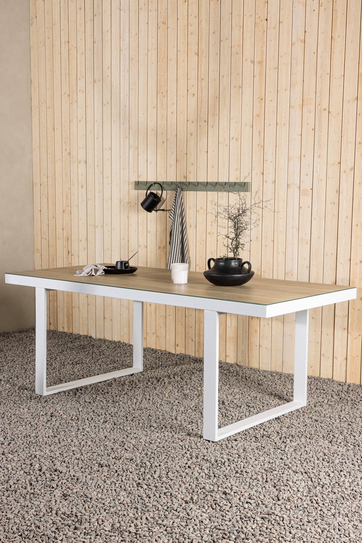 Merlo Rectangular Dining Table - Pakke med 1