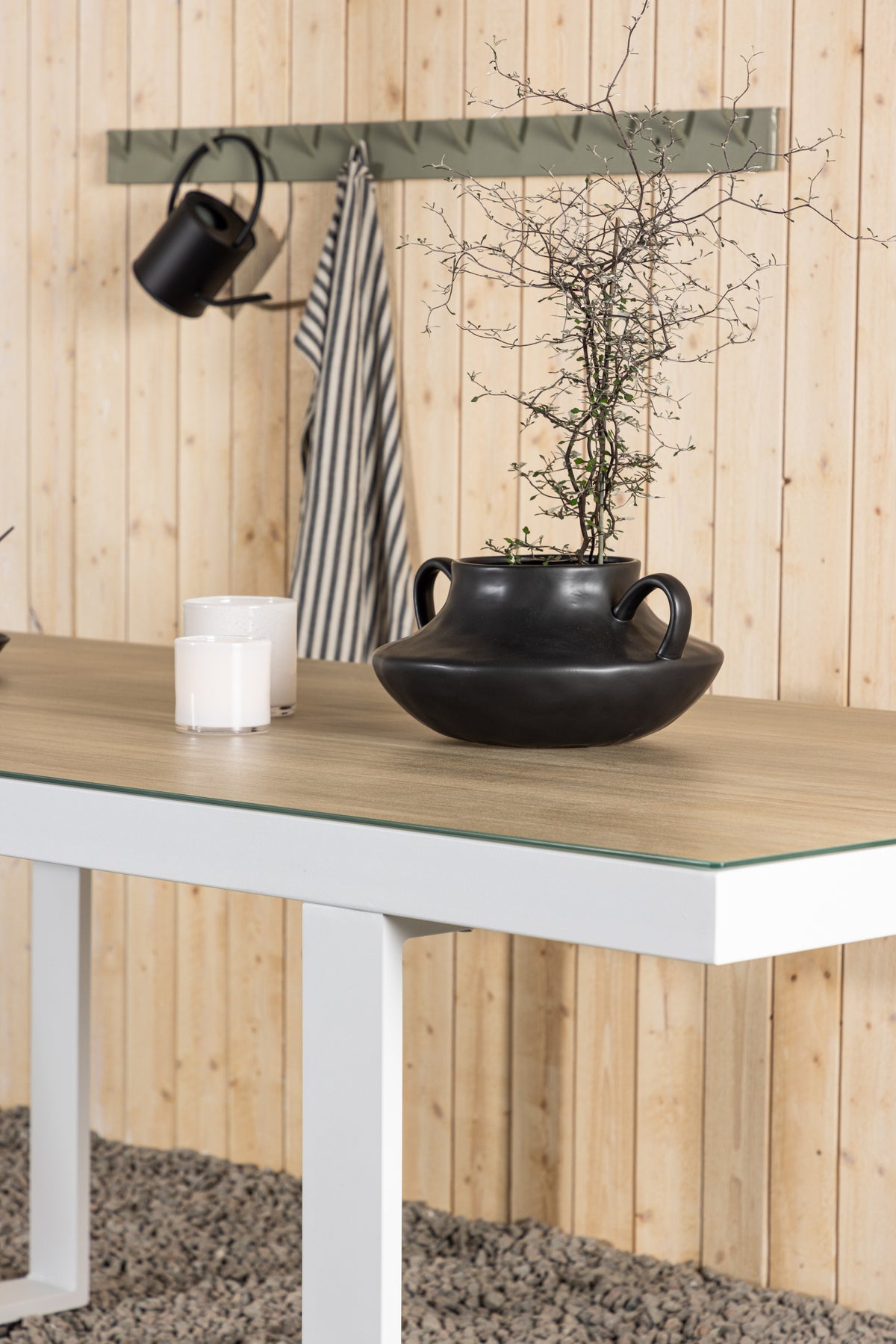 Merlo Rectangular Dining Table - Pakke med 1