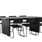 Dining Set Vail with the chairs Kenth - Pakke med 5