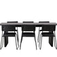 Dining Set Vail with the chairs Kenth - Pakke med 5