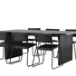 Dining Set Vail with the chairs Kenth - Pakke med 5