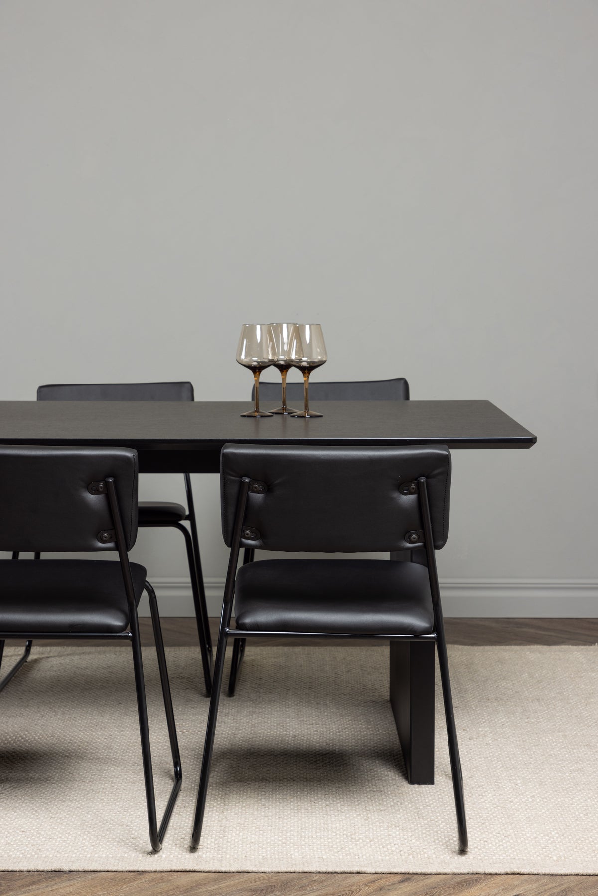 Dining Set Vail with the chairs Kenth - Pakke med 5