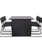 Dining Set Vail with the chairs Kenth - Pakke med 5