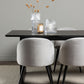 Dining Set Vail with the chairs Velvet - Pakke med 5