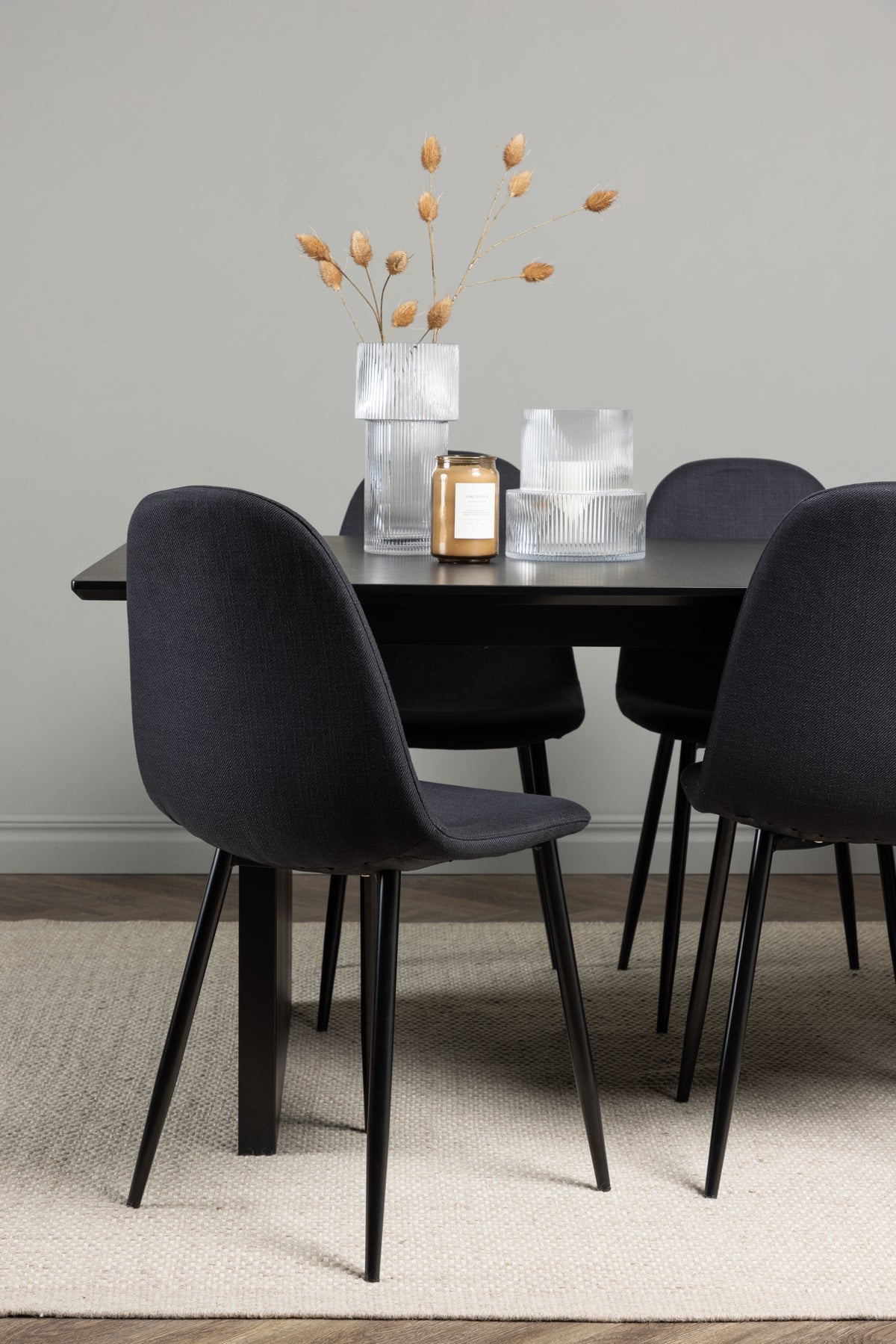 Dining Set Vail with the chairs Polar - Pakke med 5