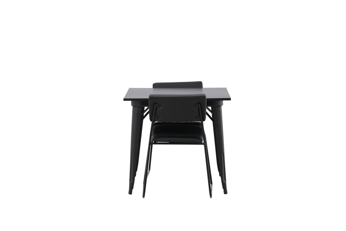 Tempe Rectangular Dining Set - Pakke med 2