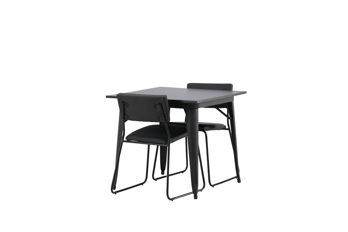 Tempe Rectangular Dining Set - Pakke med 2