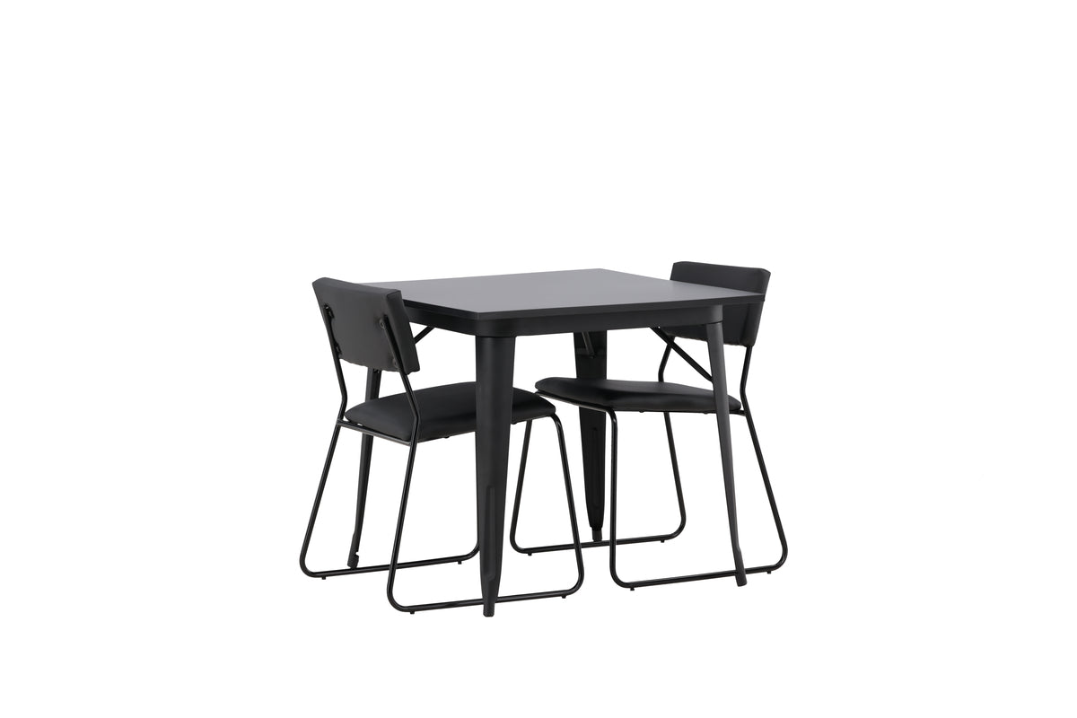 Tempe Rectangular Dining Set - Pakke med 2