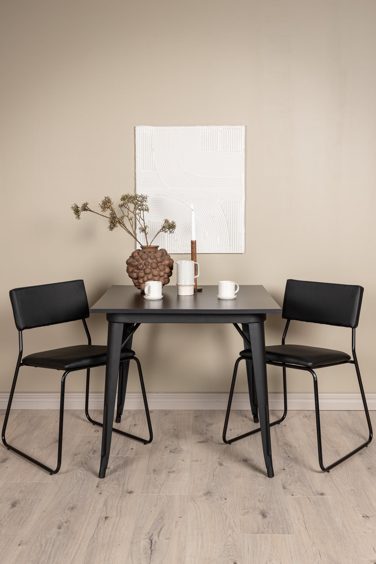 Tempe Rectangular Dining Set - Pakke med 2