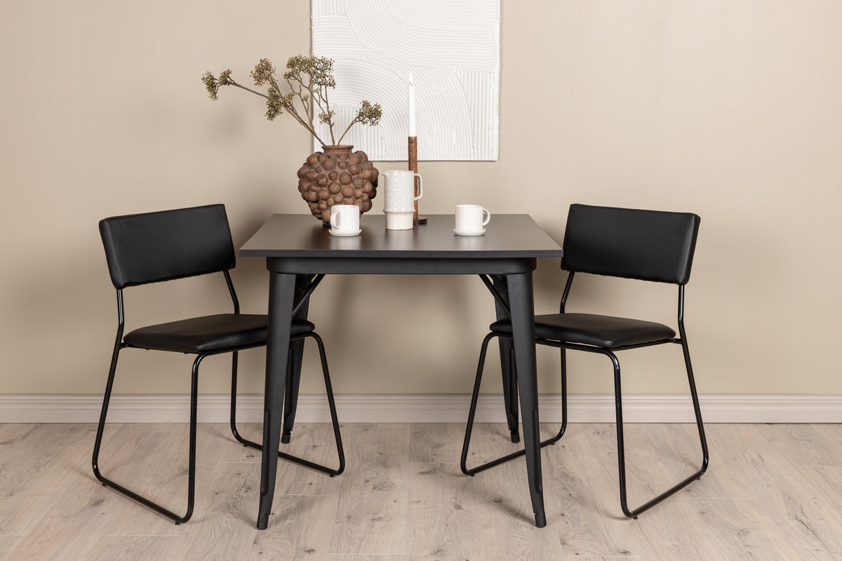 Tempe Rectangular Dining Set - Pakke med 2