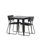 Tempe Rectangular Dining Set - Pakke med 2