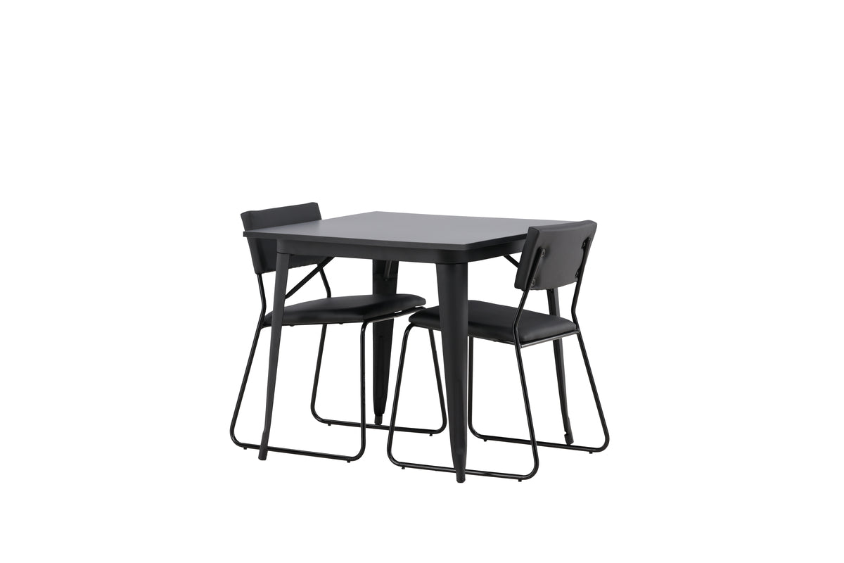 Tempe Rectangular Dining Set - Pakke med 2