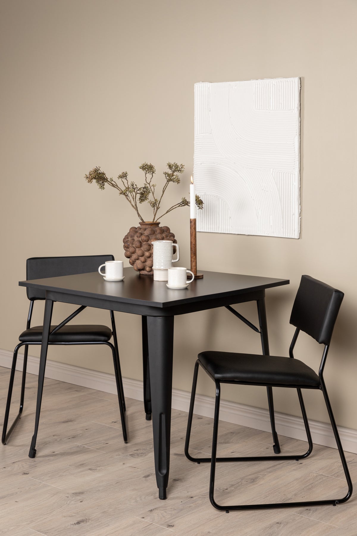 Tempe Rectangular Dining Set - Pakke med 2