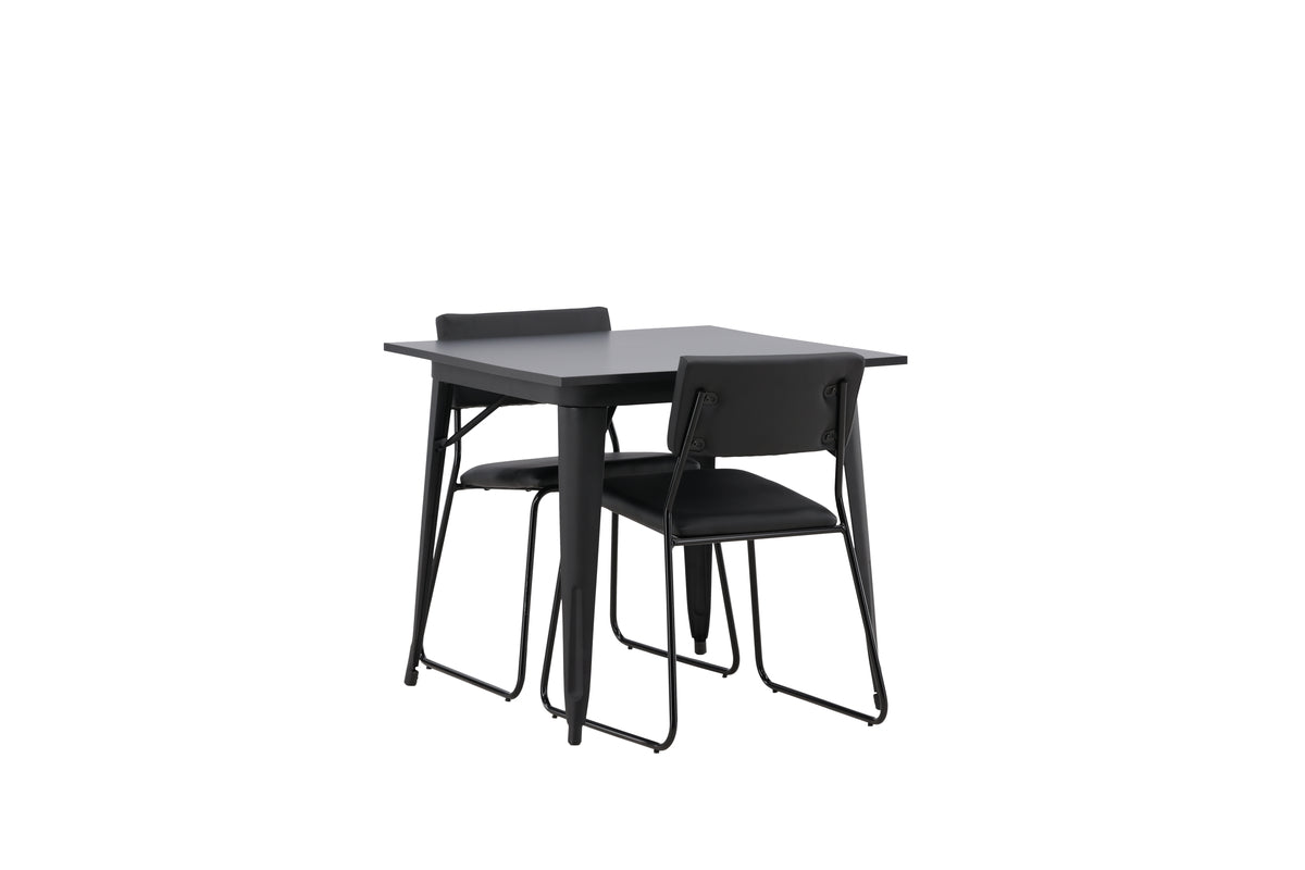 Tempe Rectangular Dining Set - Pakke med 2