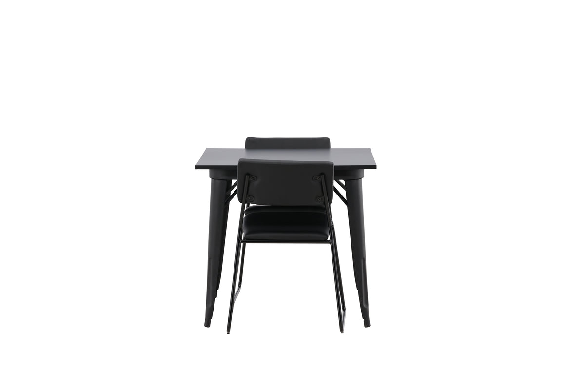 Tempe Rectangular Dining Set - Pakke med 2