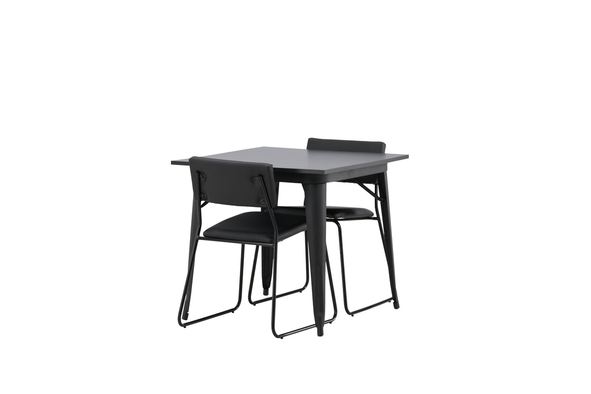 Tempe Rectangular Dining Set - Pakke med 2