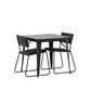 Tempe Rectangular Dining Set - Pakke med 2