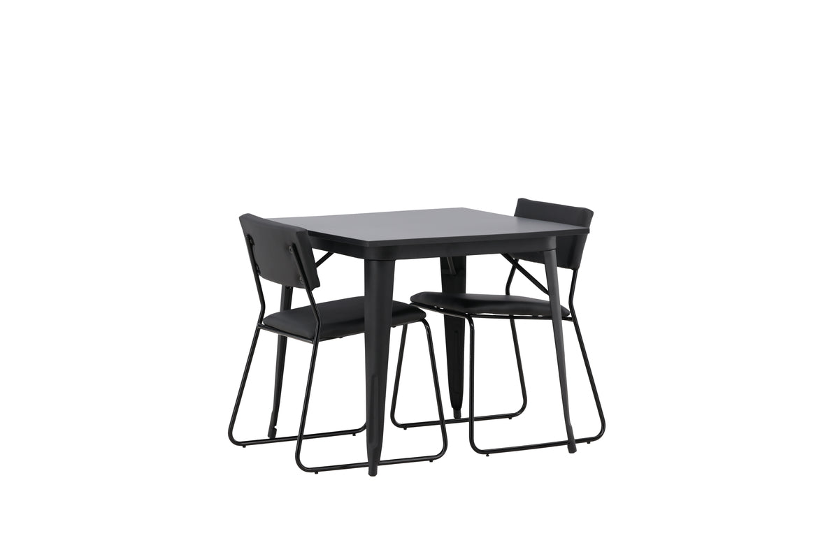 Tempe Rectangular Dining Set - Pakke med 2