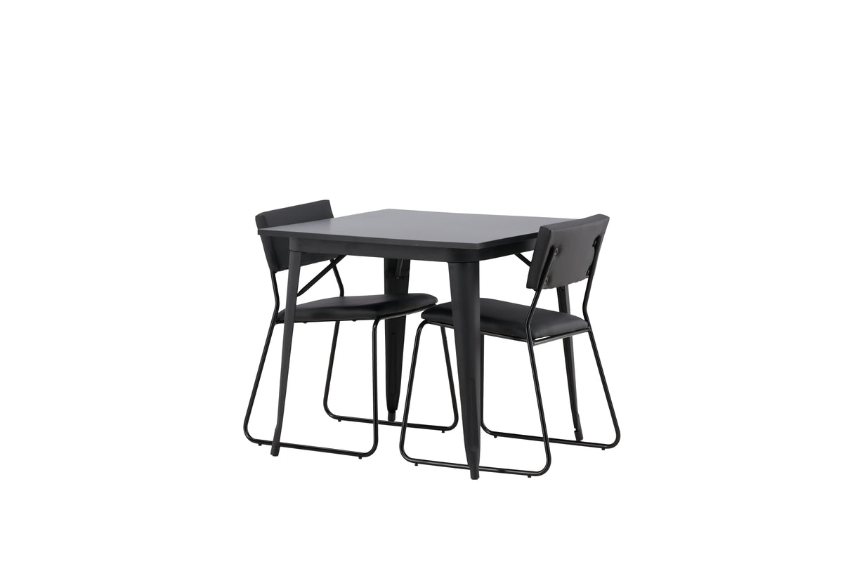 Tempe Rectangular Dining Set - Pakke med 2