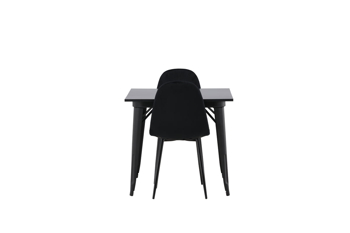 Tempe Rectangular Dining Set - Pakke med 2