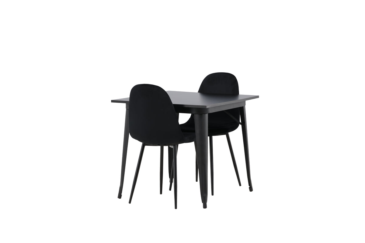 Tempe Rectangular Dining Set - Pakke med 2