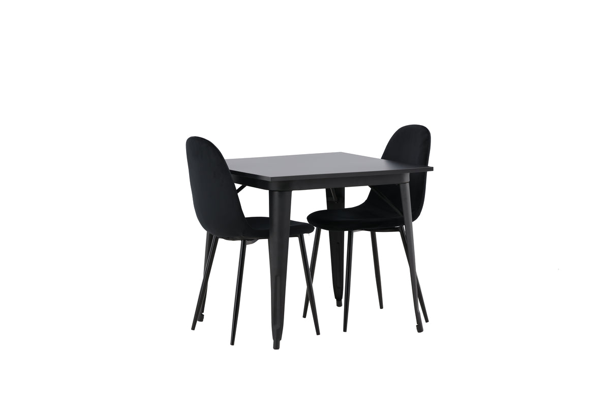 Tempe Rectangular Dining Set - Pakke med 2