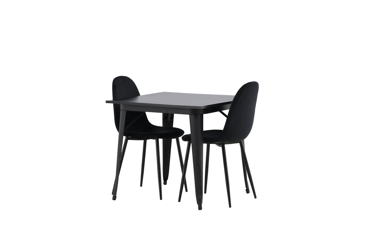 Tempe Rectangular Dining Set - Pakke med 2