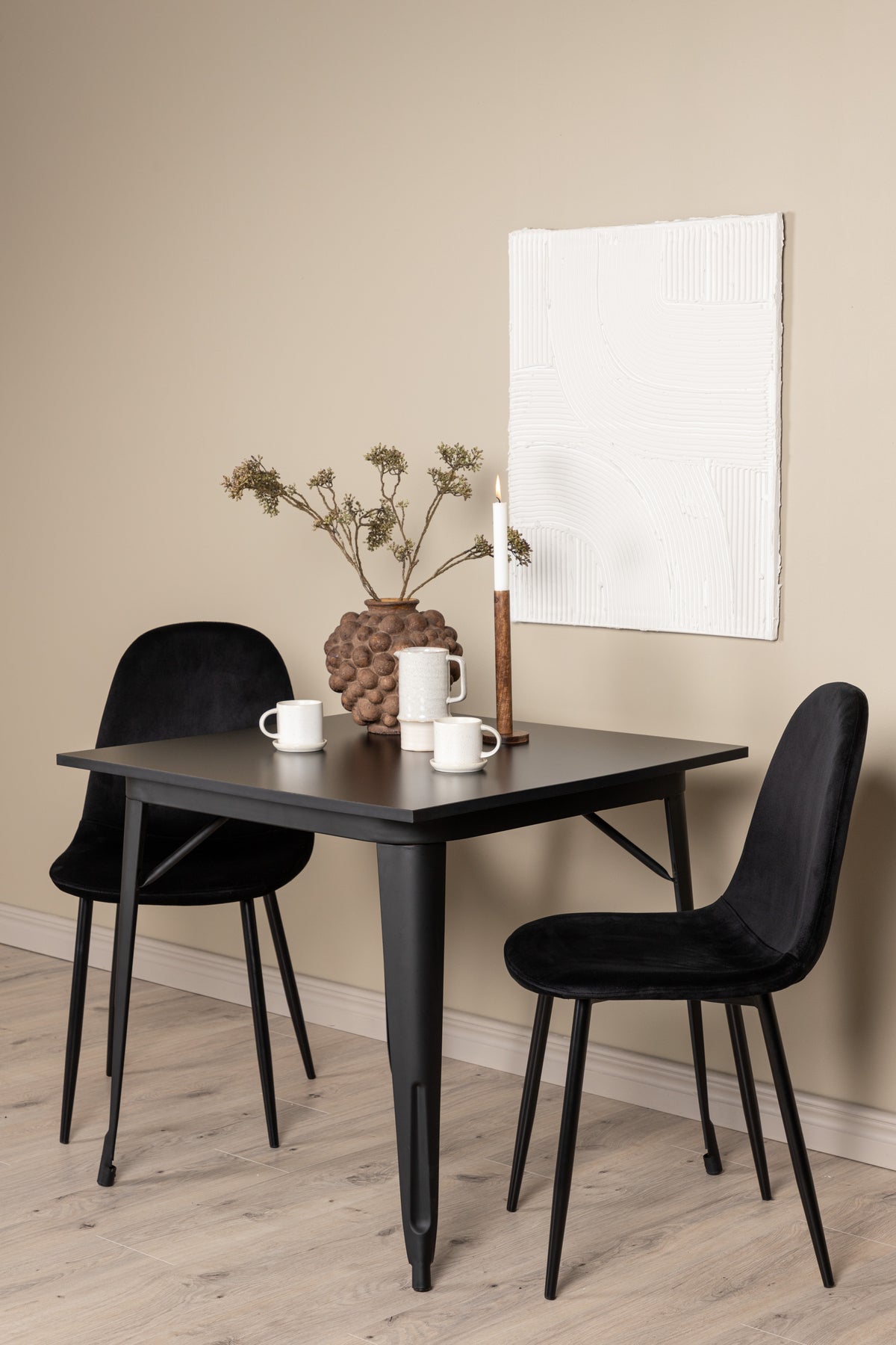 Tempe Rectangular Dining Set - Pakke med 2