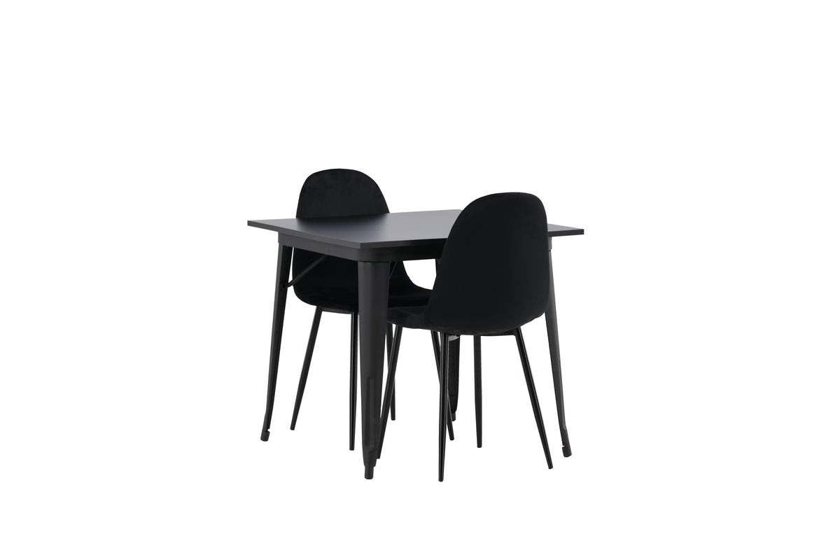 Tempe Rectangular Dining Set - Pakke med 2