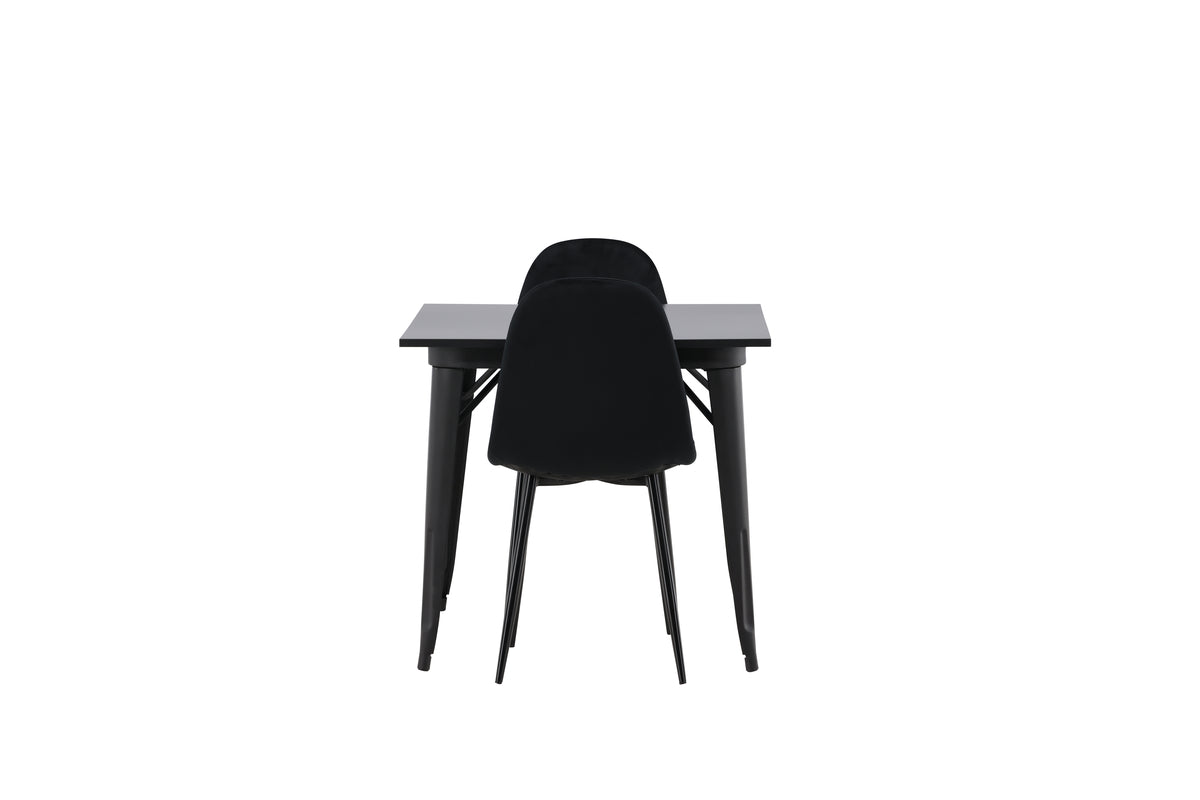 Tempe Rectangular Dining Set - Pakke med 2