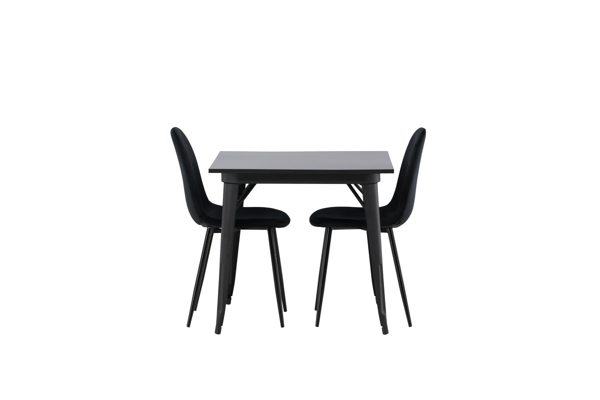 Tempe Rectangular Dining Set - Pakke med 2