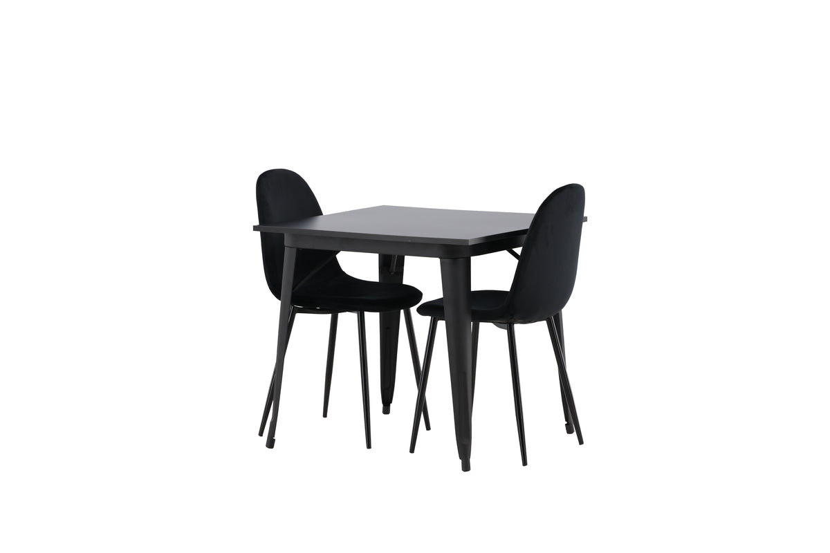 Tempe Rectangular Dining Set - Pakke med 2