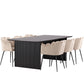 Vail Rectangular Dining Set - Pakke med 8