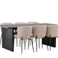 Vail Rectangular Dining Set - Pakke med 5