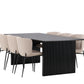 Vail Rectangular Dining Set - Pakke med 5