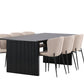 Vail Rectangular Dining Set - Pakke med 5