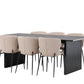 Vail Rectangular Dining Set - Pakke med 5