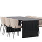 Vail Rectangular Dining Set - Pakke med 5