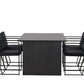 Vail Rectangular Dining Set - Pakke med 5