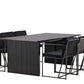 Vail Rectangular Dining Set - Pakke med 5