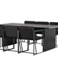 Vail Rectangular Dining Set - Pakke med 5