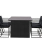 Vail Rectangular Dining Set - Pakke med 5