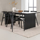 Dining Set Vail with the chairs Ursholmen - Pakke med 5