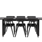 Dining Set Vail with the chairs Ursholmen - Pakke med 5