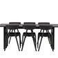 Dining Set Vail with the chairs Ursholmen - Pakke med 5