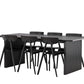 Dining Set Vail with the chairs Ursholmen - Pakke med 5