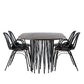 Dining Set Stone with the chairs Dyrön - Pakke med 4