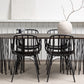 Dining Set Stone with the chairs Dyrön - Pakke med 4