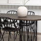 Dining Set Stone with the chairs Dyrön - Pakke med 4