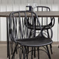 Dining Set Stone with the chairs Dyrön - Pakke med 4